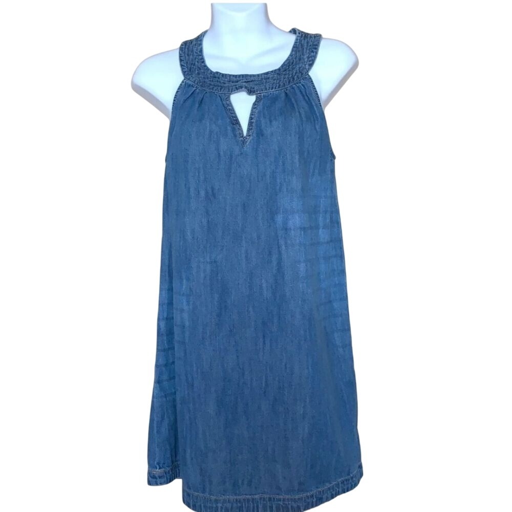BDG Urban Outfitters Womans Denim Keyhole Mini Dress Size Small